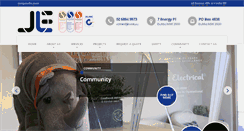 Desktop Screenshot of jleelectrical.com.au